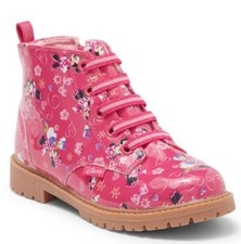 Harper Canyon Disney Minnie Mouse  Daisy Pink Kids Booties with Zipper Sz 11