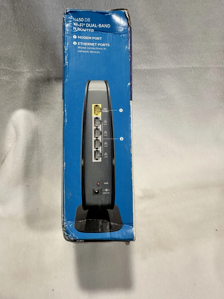 Belkin N450 DB Wi-Fi Dual-Band Wireless Router Video Streaming Smart Devices New - Image 4 of 4