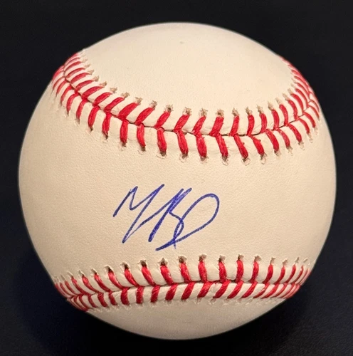 Mookie Betts Signed Official Major League Baseball - Beckett Auth. w/ COA Letter