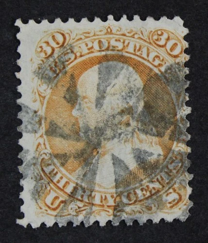 CKStamps: US Stamps Collection Scott#71 30c Franklin Used CV$190