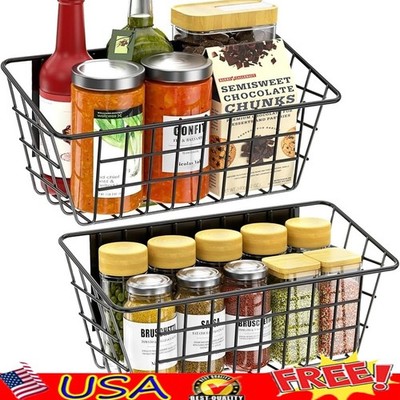 Magnetic Shelf Multi-Purpose Kitchen Organizer Easy Install Space Saver Rack New