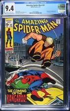Amazing Spider-Man #81 CGC 9.4 Incredible Book! 1st App of the Kangaroo 1970