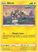 Carte promozionali Pokemon Blitzle Holofoil SWSD SWSH: spada e scudo SWSH173 NM PEN