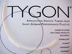 Tygon Tubing Compatibility Chart