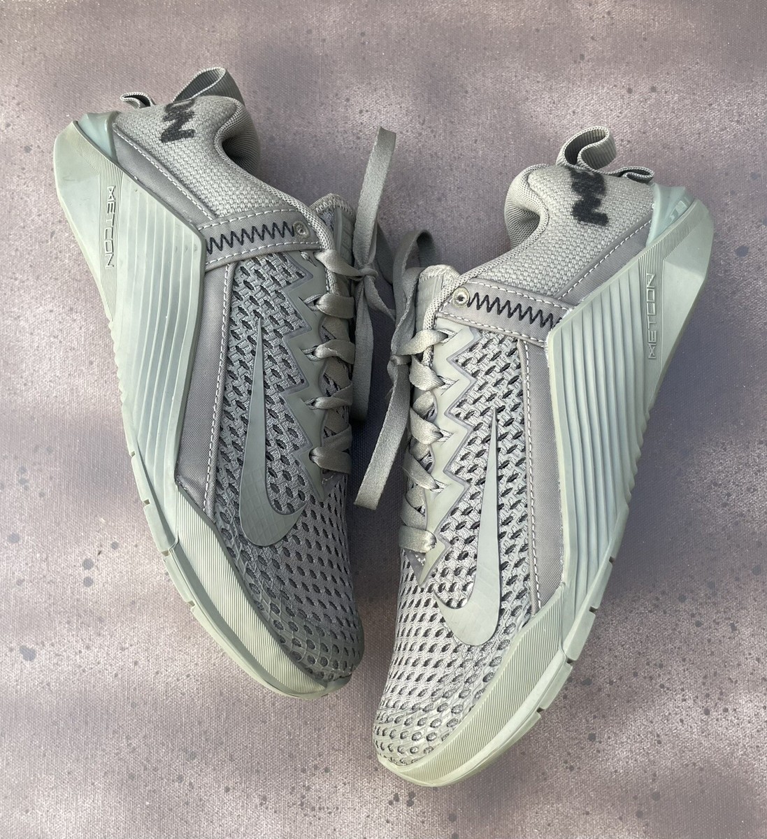 Size 5.5 - Nike Metcon 6 AMP Light Army Women's Size 7 EUC DJ4172