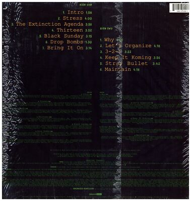 洋楽 ORGANIZED KONFUSION / STRESS US Orig. Organized Konfusion - Stress: The Extinction Agenda '94 LP US ORG