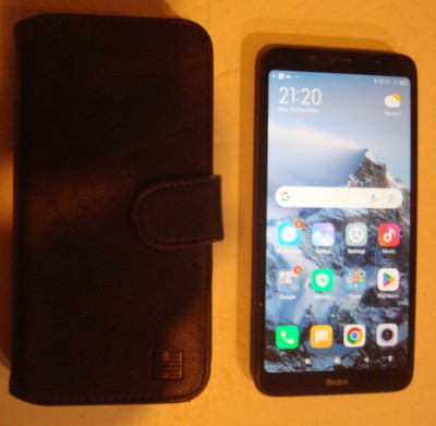 XIAOMI REDMI 7A 32GB ROM/2GB RAM MATT BLACK (Entsperrt) Originalverpackt