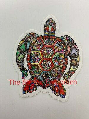 Cute turtle sticker Sea Turtle Sticker Ocean Animal Sticker water bottle sticker laptop sticker die cut sticker Aesthetic Sticker
