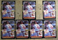 1987 Donruss #210 Reggie Jackson Cards  7ct Baseball Card Lot 0601M