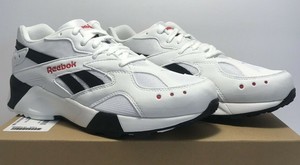 Reebok Mens SZ 9 Aztrek Athletic Running White Black Excellent Red Shoes CN7187 | eBay