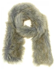 a New Day Womens Faux Fur Stole Cold Weather Scarf SDC4FUR_60 One Size