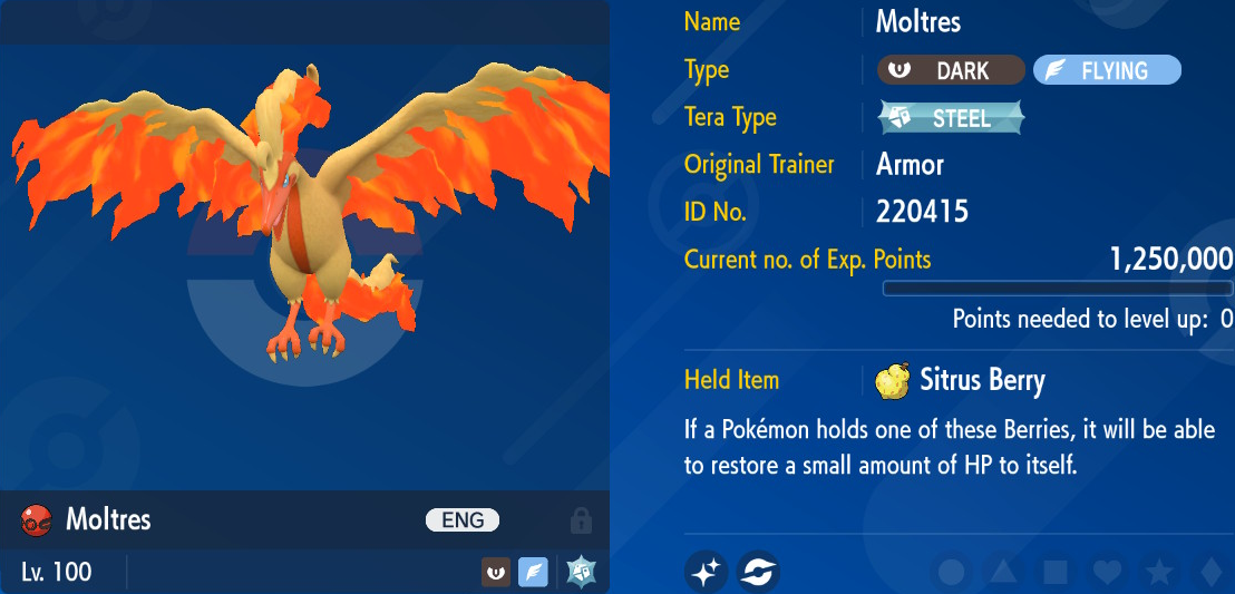 Shiny moltres ✨✨