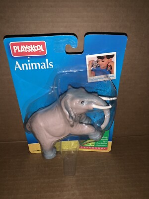 Vintage 1993 Playskool Animals Elephant Moc Sealed