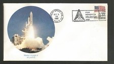 SPACE SHUTTLE ATLANTIS MAIDEN VOYAGE STS-51 J OCT 3,1985  KSC 