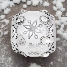 Brighton ICY FLUFF Bead Winter NWOT List $27