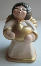 Statuina in Thun-di Angelo con Cuore-Oggetto 7 Cm-Angioletto Canta-No Scatola