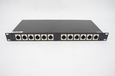 Tec-Nec PBXLR-4 12 Male XLR to 12 Female XLR Patch Bay