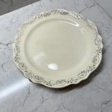 Homer Laughlin Virginia Rose Scalloped Edge Fine Dinnerware Plate Home Decor