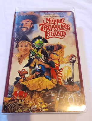 Muppet Treasure Island VHS 1996 Clamshell 786936001938| eBay