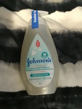 Johnsons Cotton touch newborn wash  shampoo 800 ml new