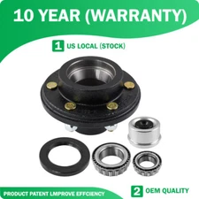 Trailer 6 Lugs Idler Hub Kits 6 On 5.5" 6 x 5.5 for 5200-6K lbs Axle 25580 15123