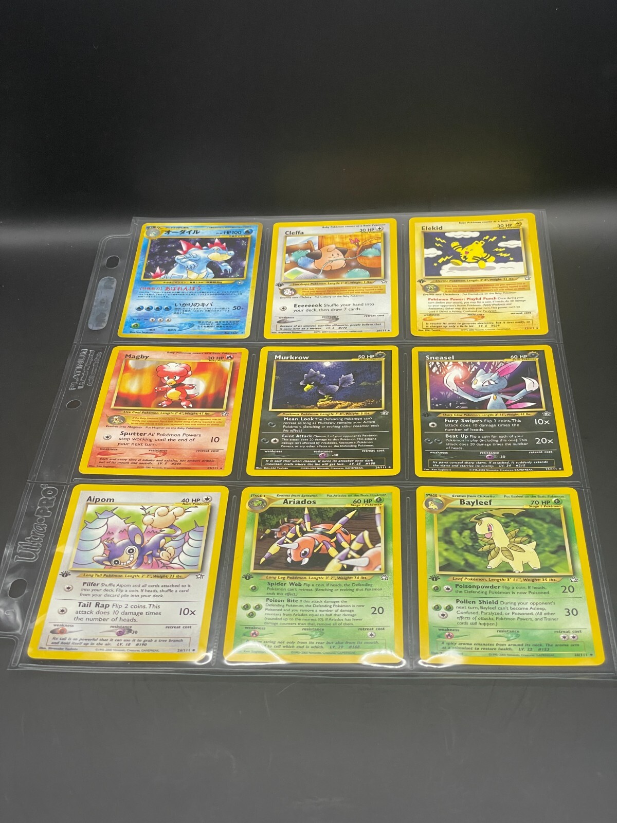 Pokemon Neo Genesis Cards Vintage Lot You Pick & Choose Bundle Discount Pokémon