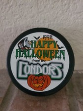 WCHL BAKERSFIELD CONDORS 1998 RARE HALLOWEEN PUCK
