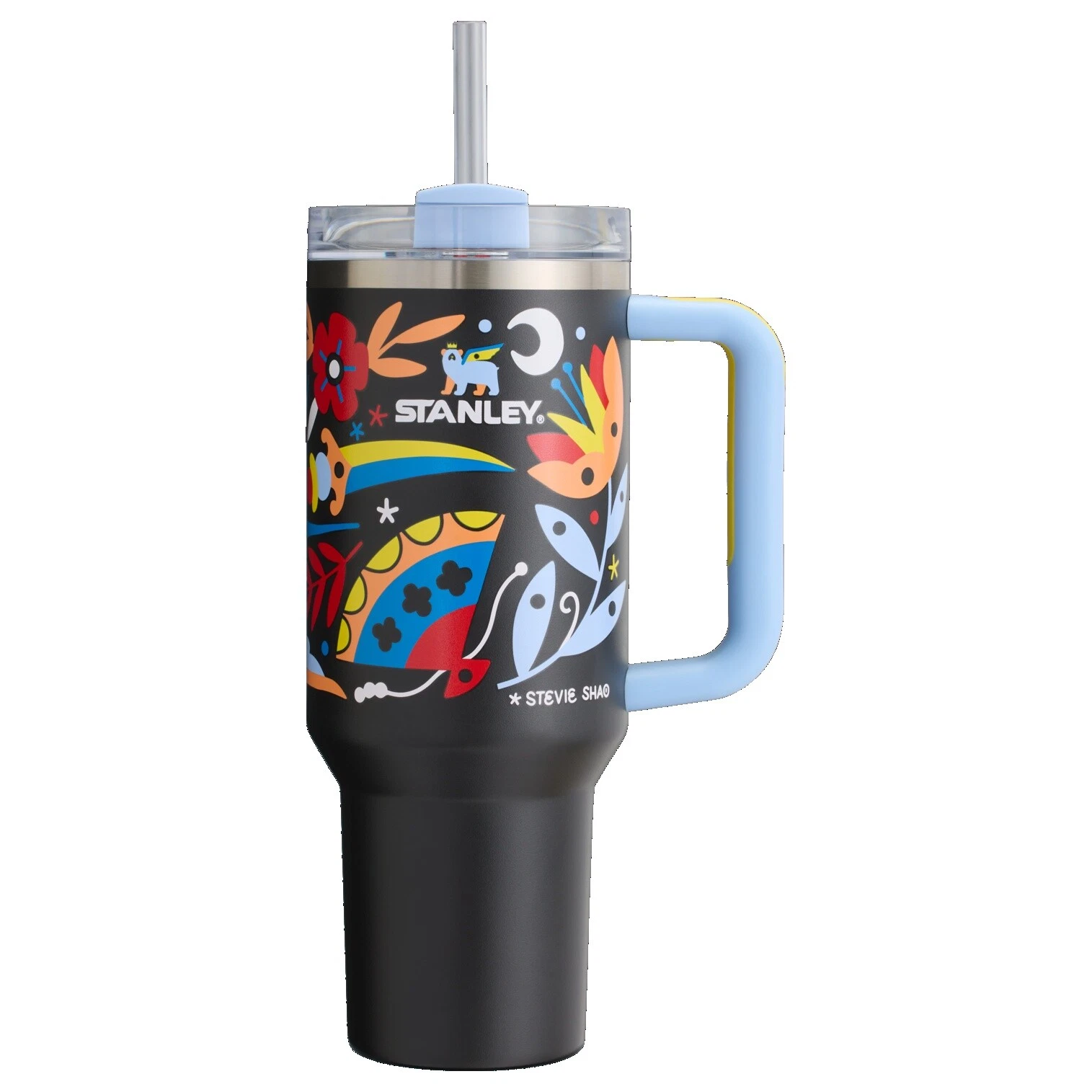 Negro de Acero Inoxidable Stanley termos y tazas