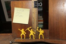 Vintage Western Figures Native American Indian Cowboy Riders Lot of 3