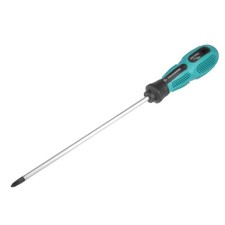  2 Phillips Screwdriver 8-Inch Round Shaft Non Slip Comfortable Handle