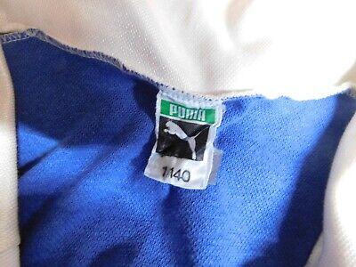 Puma Football Shirt Vintage Made In West Germany (673) Size Puma Football Shirt Vintage Made In West Germany (673) Size