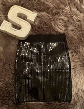 Bebe Sequin Skirt XS