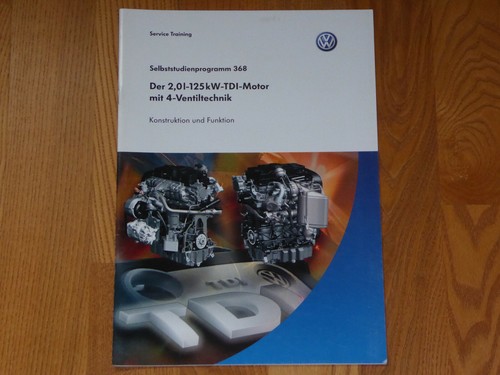 Original Leitfaden VW 2,0l 125 KW TDI Motor mit 4 Ventiltechnik  !!!