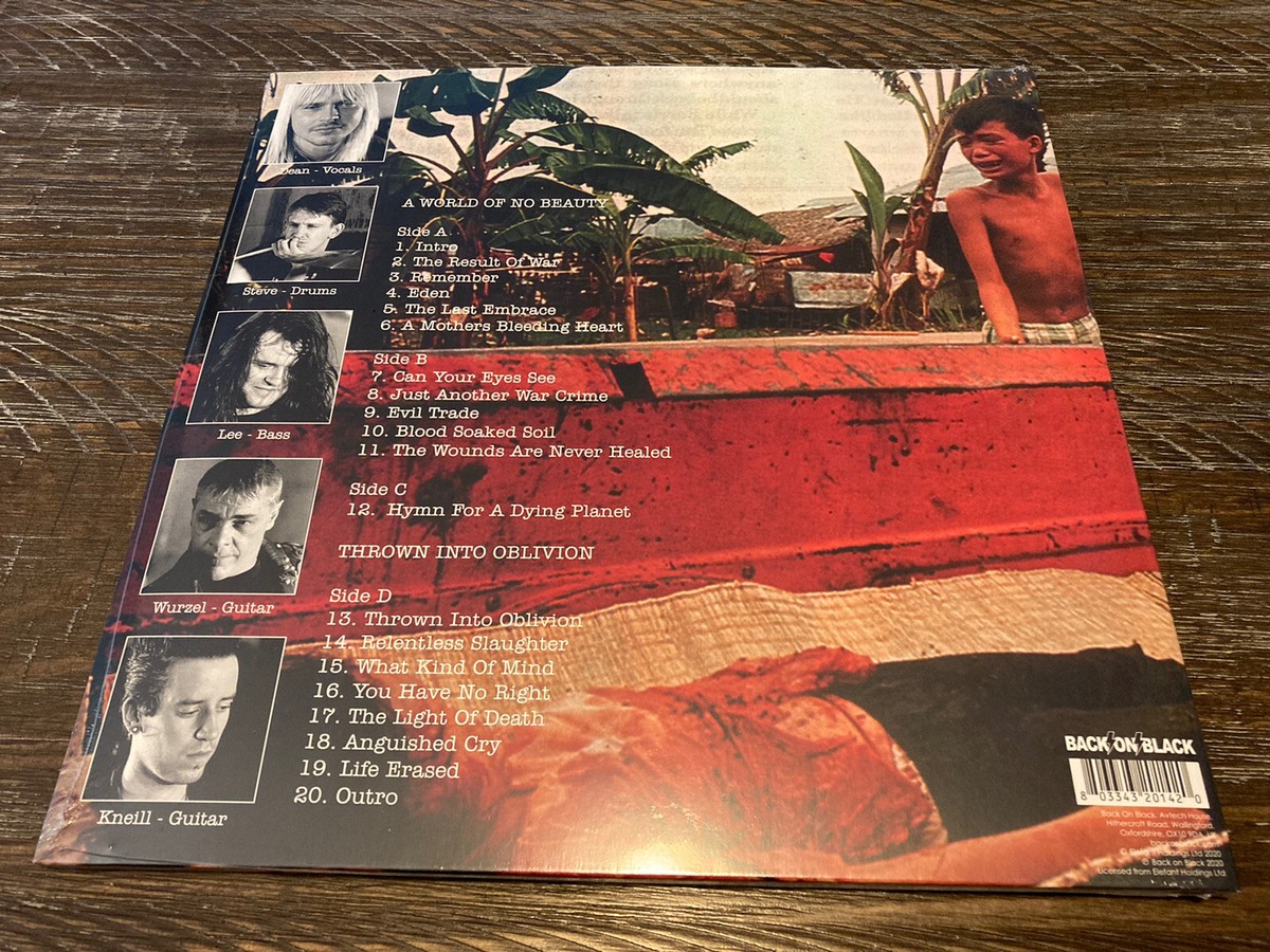 英LP Disgust A World Of No Beauty + Thrown Into Oblivion BOBV665LPLTD Back On Black /00400 Disgust 