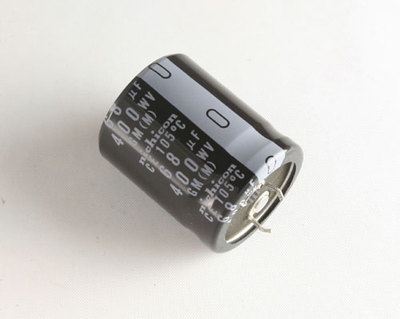 5x 68uF 400V Radial Snap In Mount Electrolytic Aluminum Capacitor 105C 400VDC