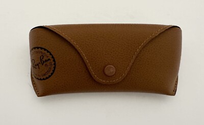 Ray Ban Sunglasses Case Only by Luxottica Brown Black Inside  display picture 1
