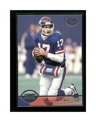 1996 Leaf Football Card #132 Dave Brown,Danny Kanell #173 Lot 6 Cards,RC,,
