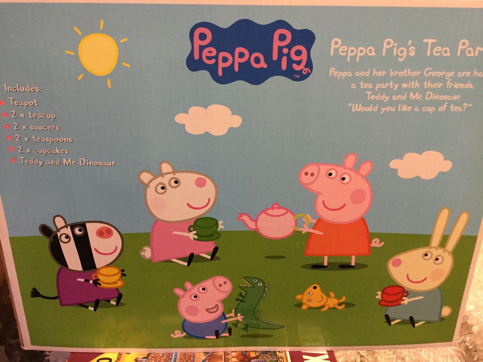 peppa pig tea time role play