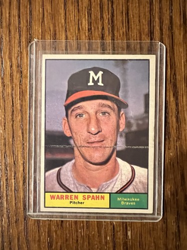 1961 Topps - Warren Spahn #200