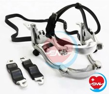 Equine Dental Horse Mouth Gag / Speculum Forged Ratchets with leather Straps