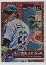 2022 Donruss Optic Diamond Kings Red Dragon Prizm 90/99 Ramon Laureano #13 13va