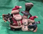 1998 Vintage Coca-Cola Santa And Friends Figurine Christmas Village