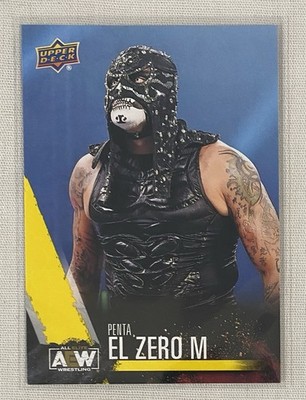 2021 Upper Deck AEW All Elite Wrestling - Penta El Zero M #42 Yellow Parallel