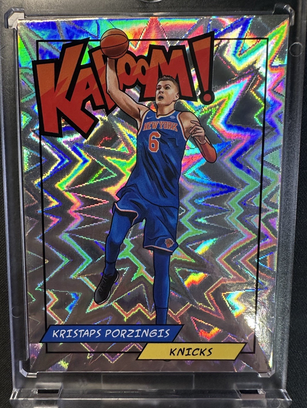 2018 Panini Kaboom Kristaps Porzingis