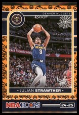 2024-25 Hoops Haunted Hoops #180 Julian Strawther Orange