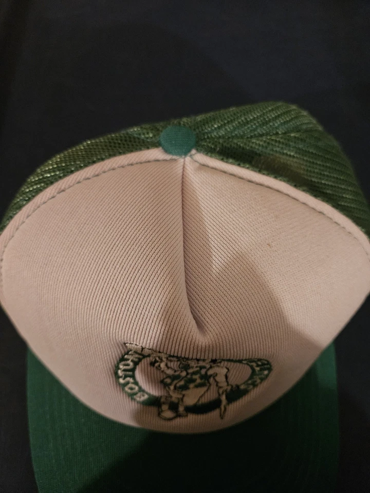 Sombrero de Camionero de Colección Años 80 Boston Celtics Snapback Malla Snapback Larry BIRD Años Foto 2 de 4