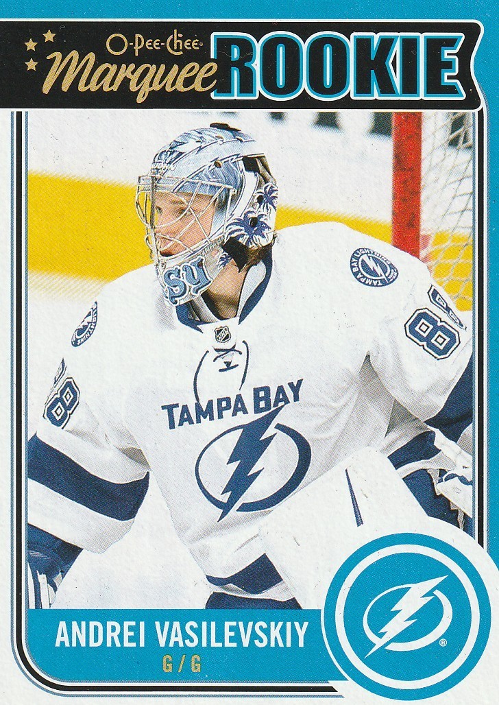ANDREI VASILEVSKIY  2014-'15  O-PEE-CHEE MARQUEE RC