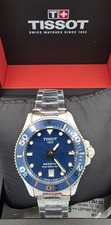 Tissot Seastar 1000 36 MM Blue Dial Quartz SS Watch T120.210.11.041.00 5