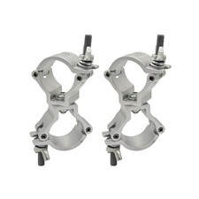 1-1/2" Truss Dual Swivel Coupler Clamp Stage DJ Lighting Clamps 1.49-1.57 inc...