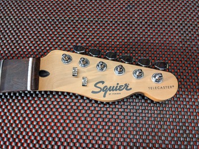 Squier Fender Bullet Telecaster Gitarrenhals & Tuner 25,5'' Scale Indian Laurel